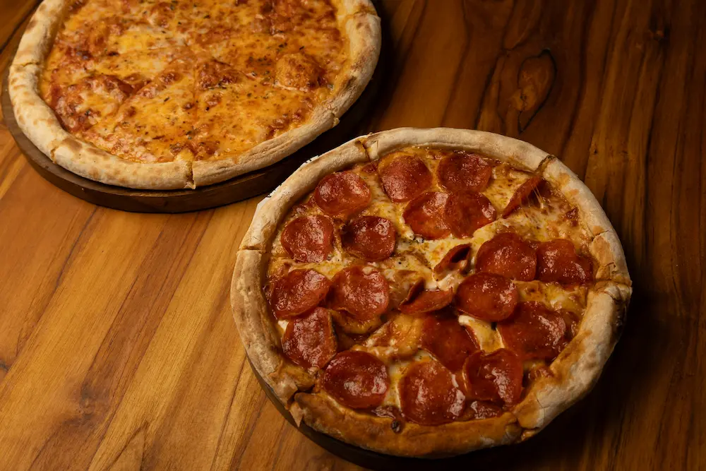 Pizzas de pepperoni